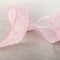 2.5" x 3yd. Wired Pink Floral Faux Linen Ribbon by Celebrate It®